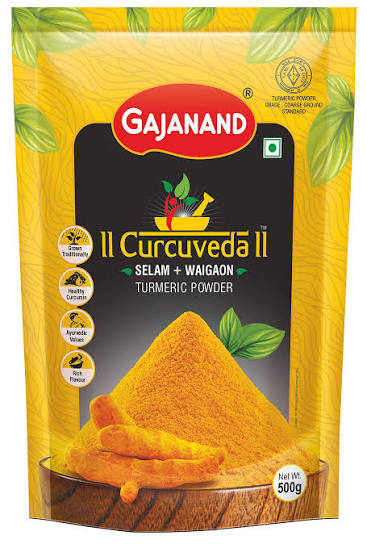 Gajanand Curcuveda Turmeric Powder 500g