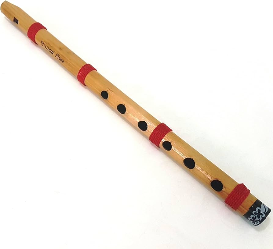 Wooden Bansuri Flute for puja