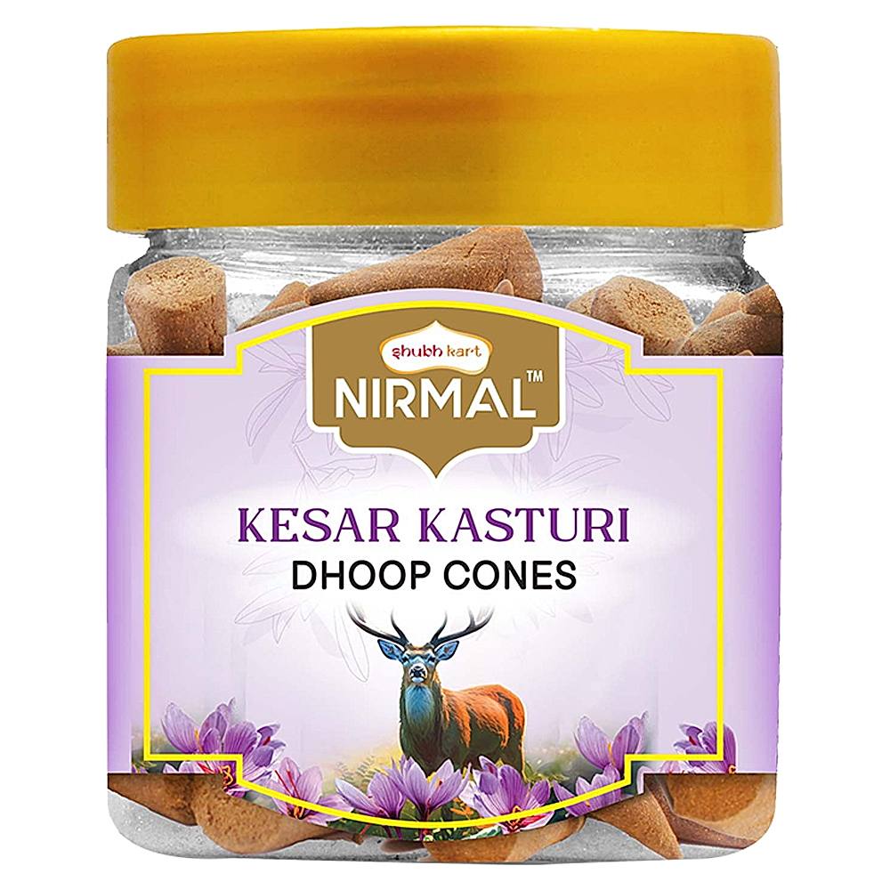 Nirmal Kesar Kasturi Dhoop 60 Cones