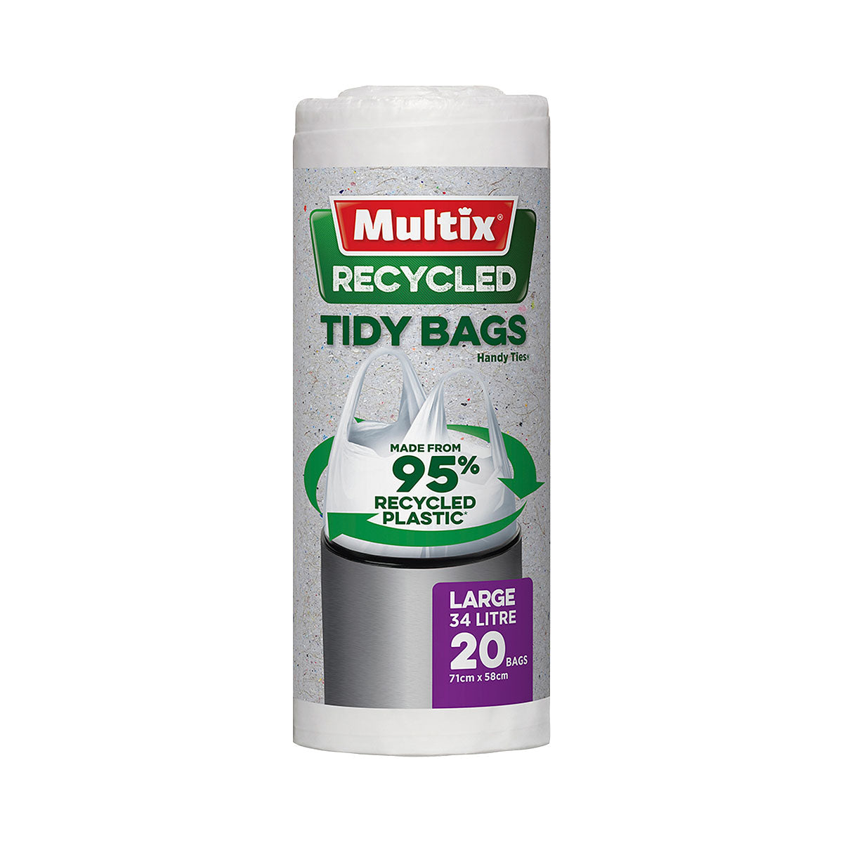 20 Pack 34L Garbage Tidy Bags