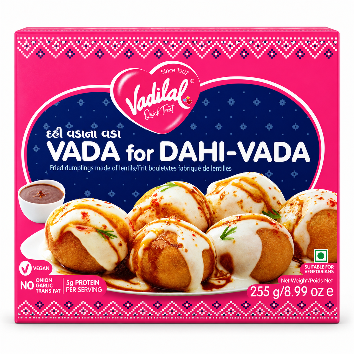Vadilal Vada for Dahi-Vada 255g