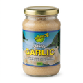 Auspice Crushed Garlic jar on a white background
