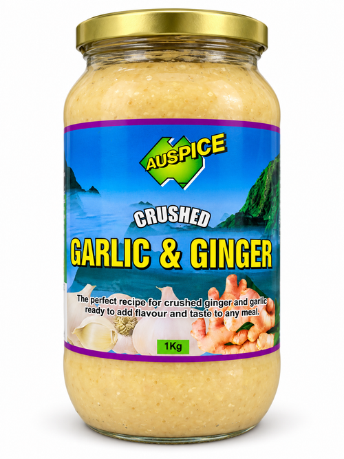 Auspice Crushed Garlic & Ginger 1kg