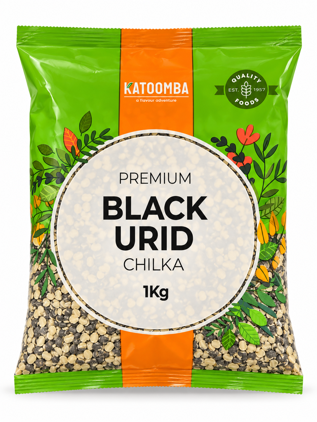 Katoomba Black Urid Chilka 1kg