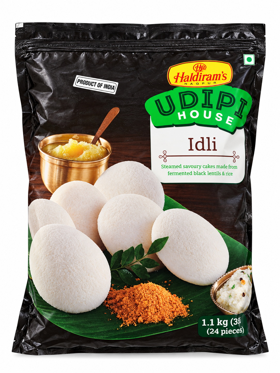 Haldiram’s Udipi House Idli 1.1kg 24 pieces