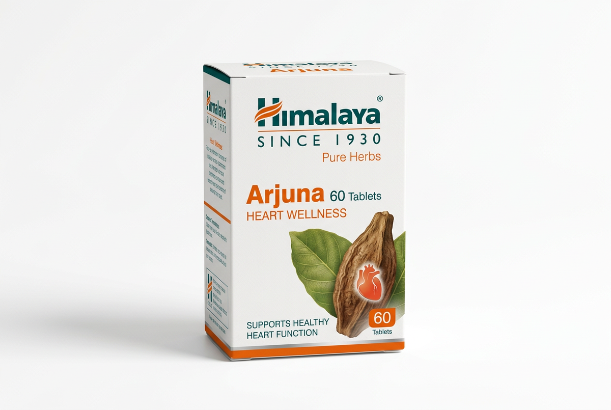 Himalaya Arjuna 60 Tablets