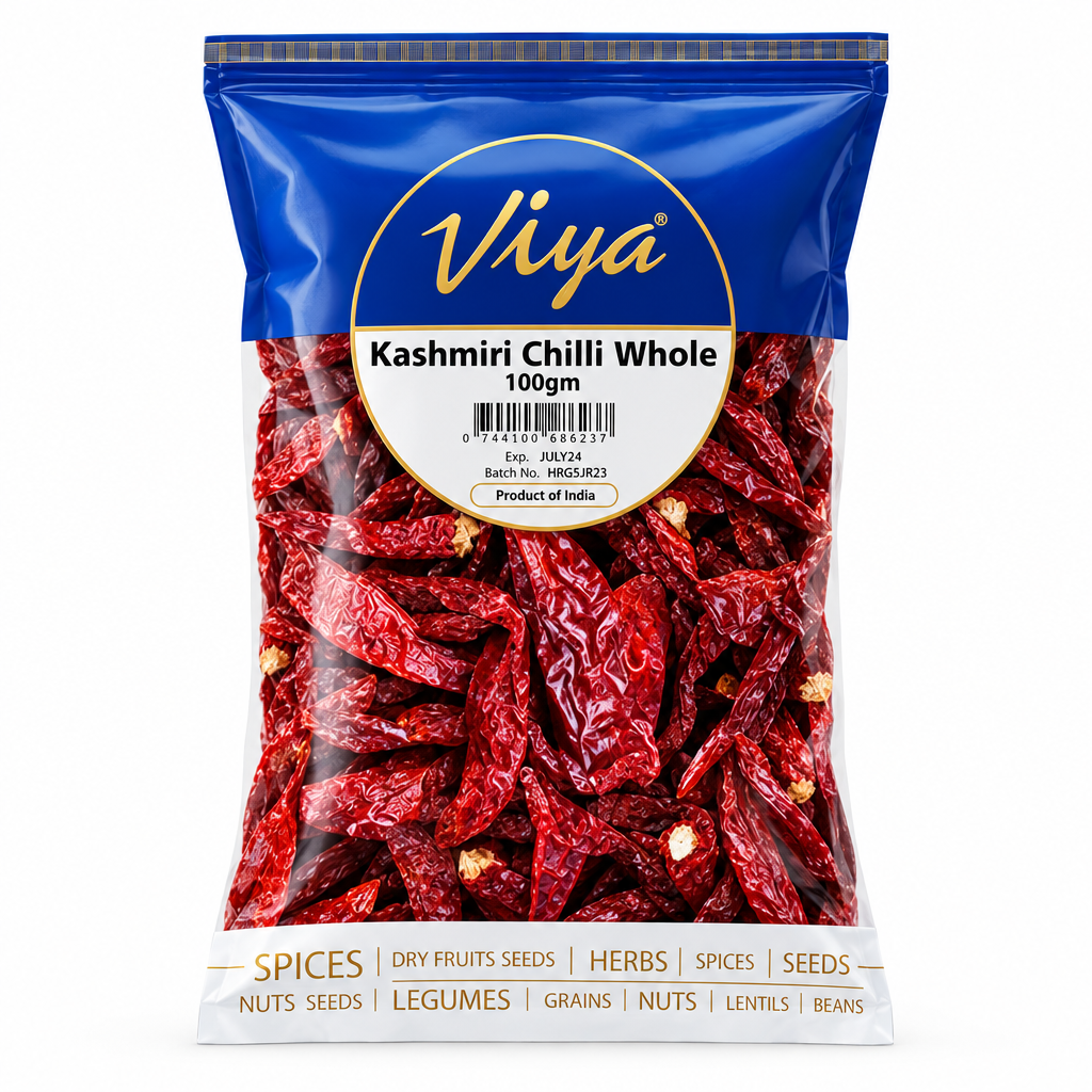 Viya Kashmiri Chilli Whole 100g