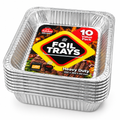 Heavy Duty Foil Trays 10 Pack