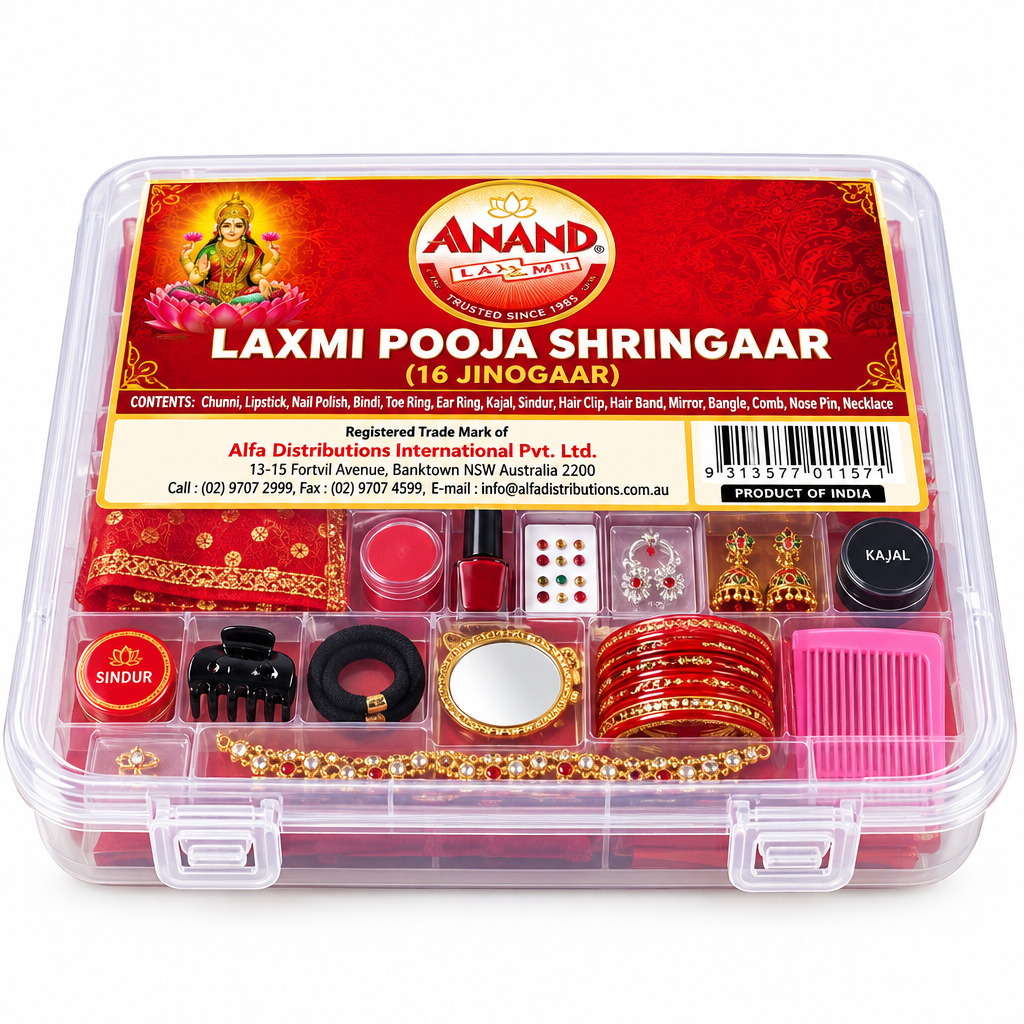 Anand Laxmi Pooja Shringaar Kit – 16 Piece Set