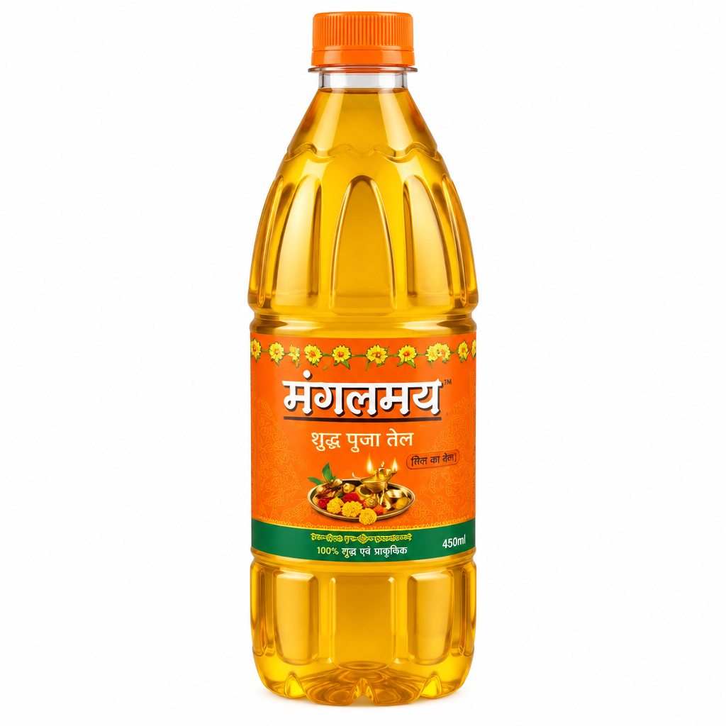 Mangalmaya Pure Pooja Oil 450ml