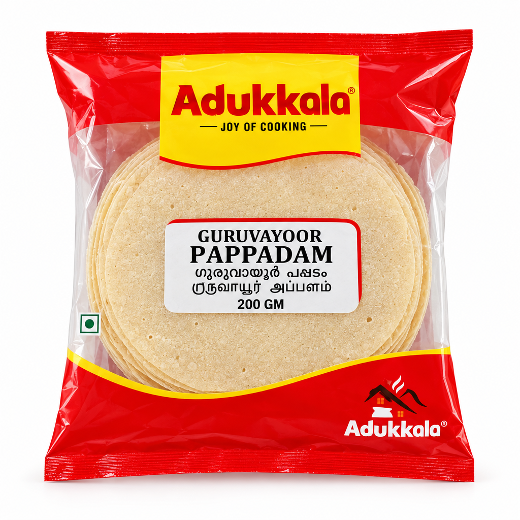 Adukkala pappadam 200g