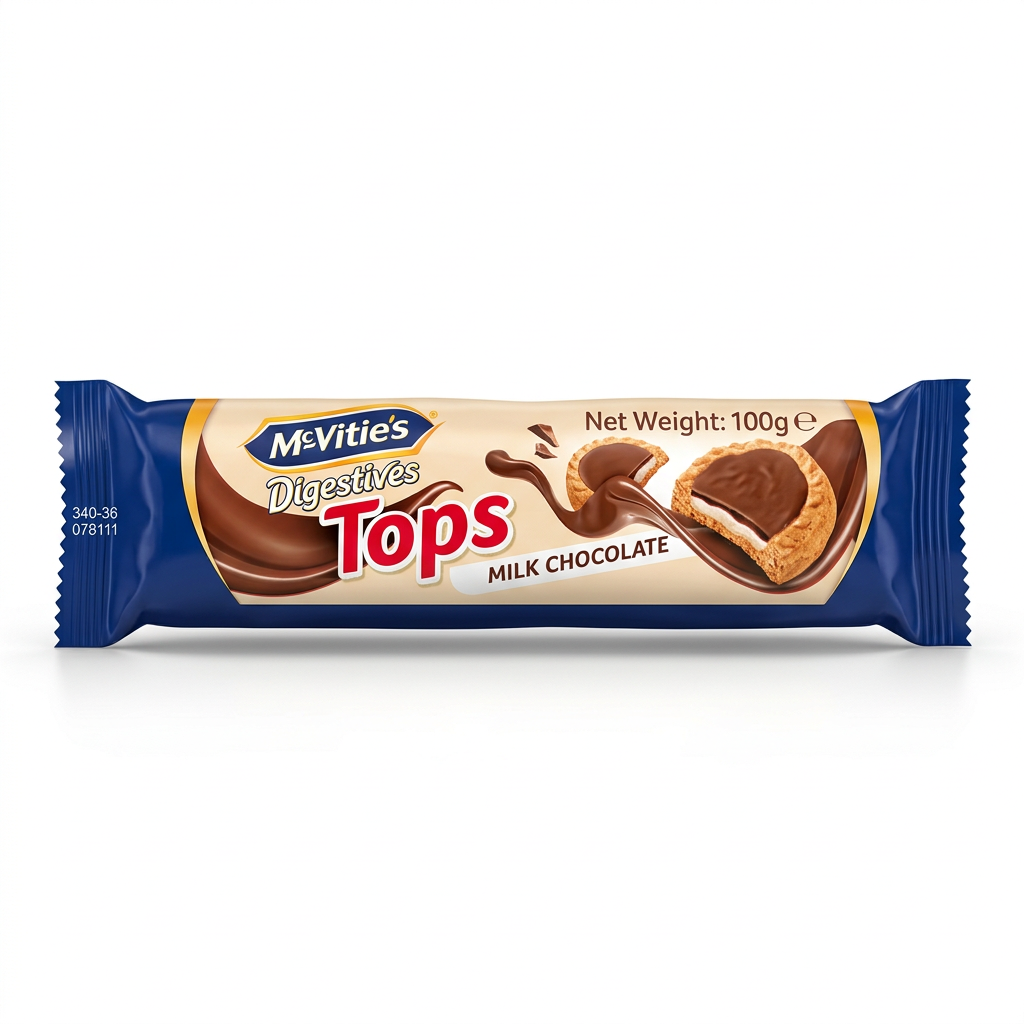 McVitie’s Digestives Tops Milk Chocolate