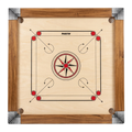 Parth Wooden Carrom Board ( with Coins, sticker anf powder)