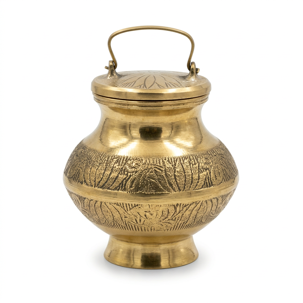 Brass Ganga Lota Kalash 3 Inch