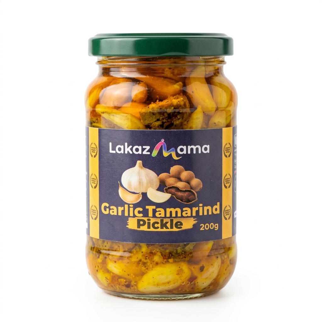 Lakaz Mama Garlic Tamarind Pickle 200g