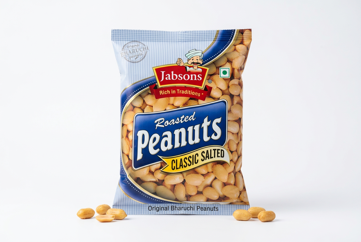Jabsons Roasted Peanuts Classic Salted 160g