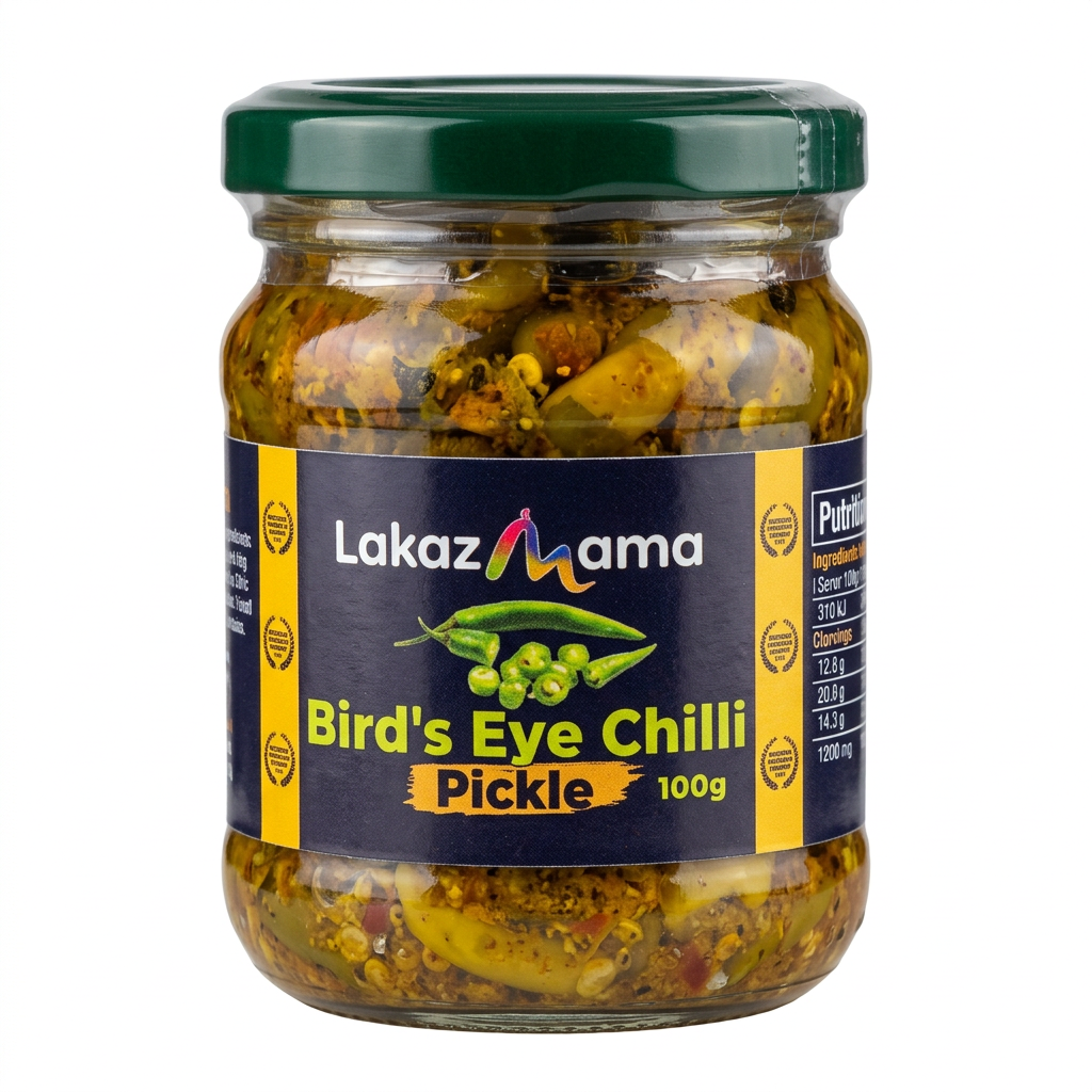 Lakaz Mama Bird's Eye Chilli Pickle 100g
