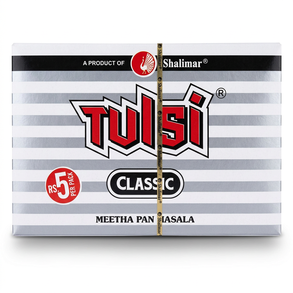 Shalimar Tulsi Classic Meetha Pan Masala box