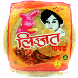Lijjat Plain Udad Papad 200g