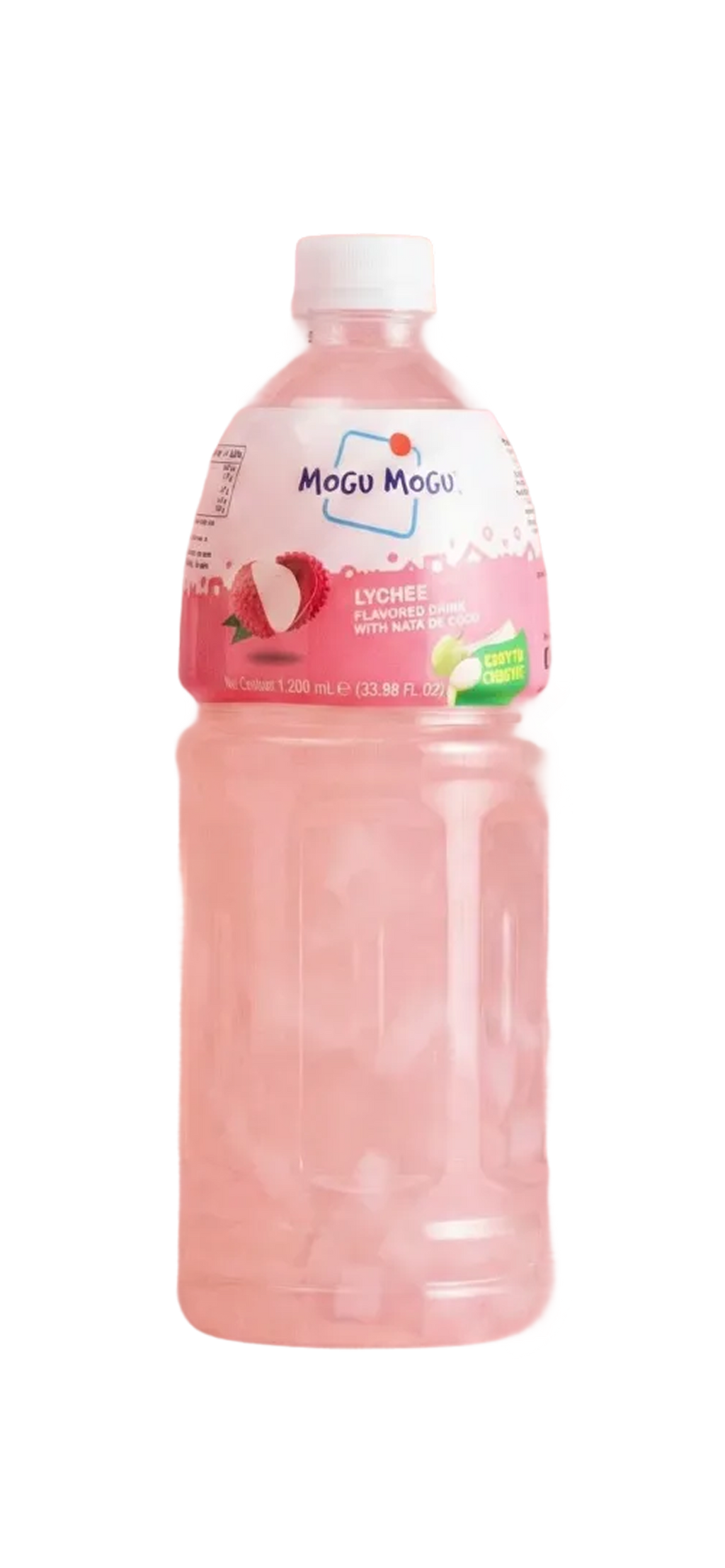 Mogu Mogu Lychee drink bottle