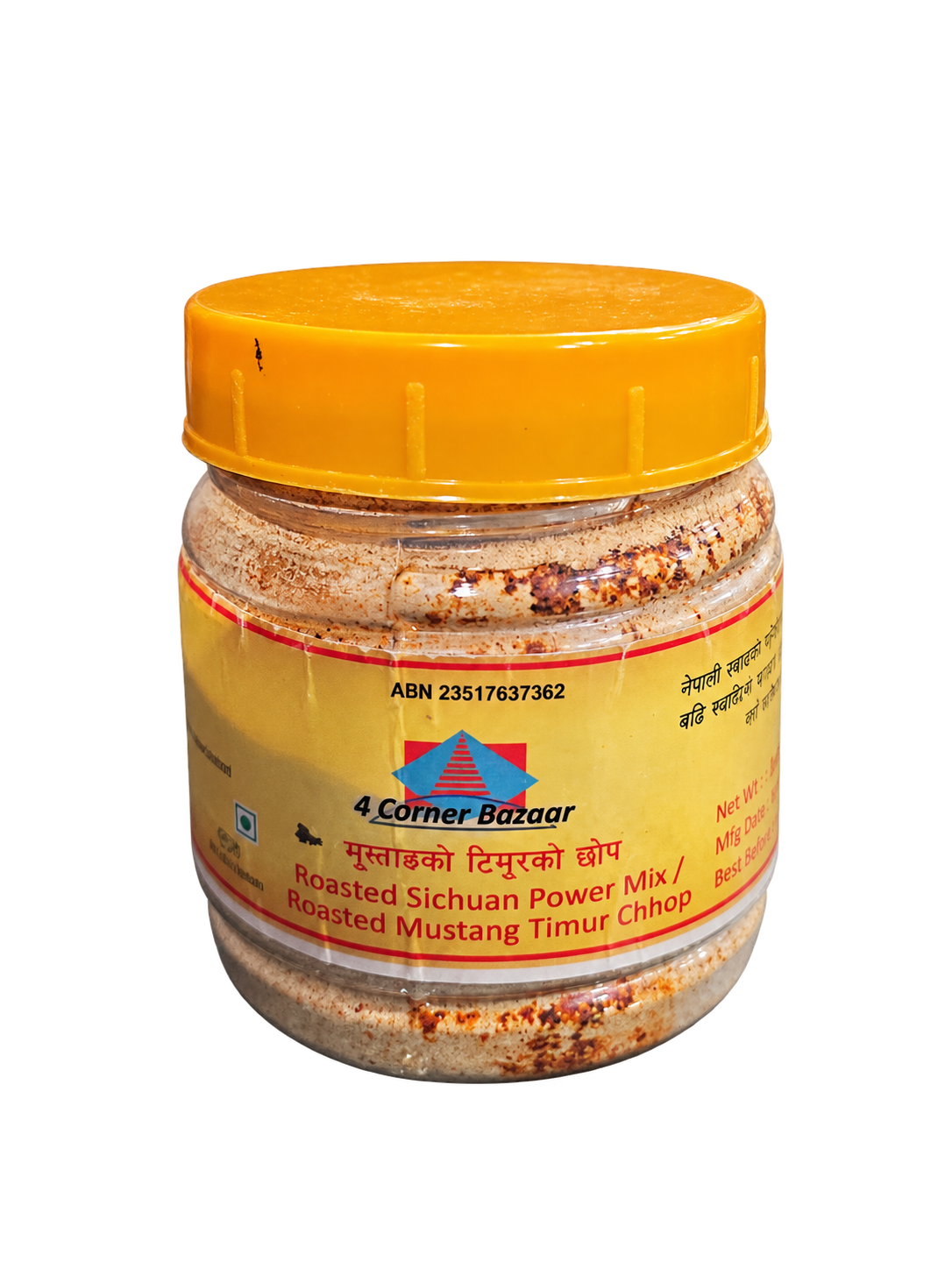 4 Corner Bazaar Roasted Mustang Timur Chhop 100g