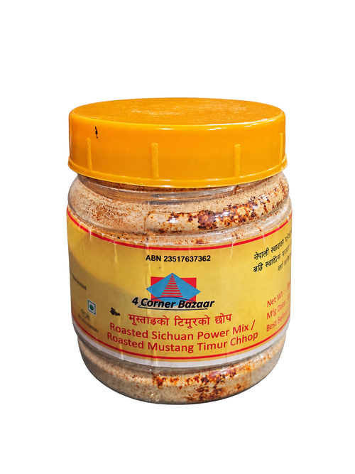 4 Corner Bazaar Roasted Mustang Timur Chhop 100g
