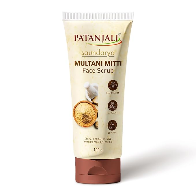 Patanjali Multani Mitti 100g Face Scrub