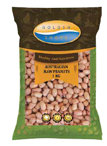 Golden Shore Australian Raw Peanuts 1kg