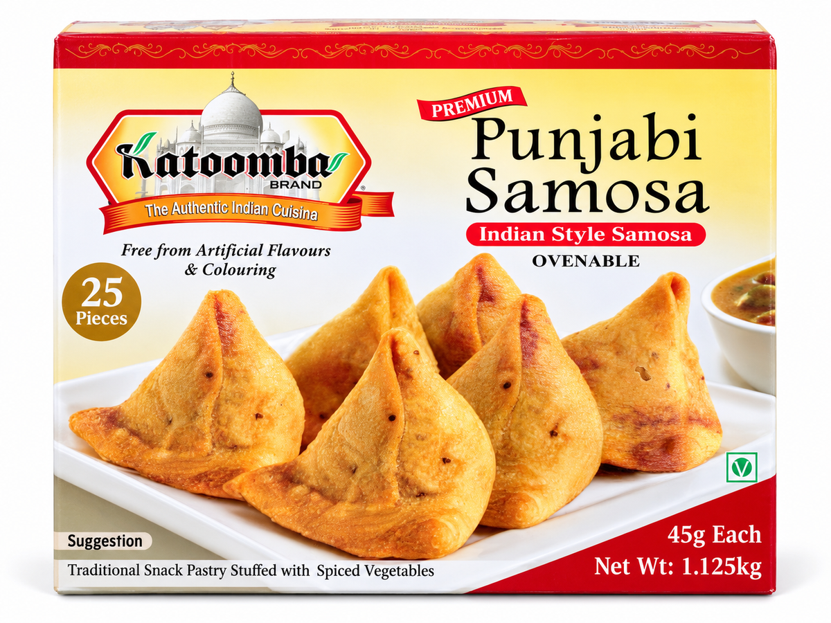 Katoomba Punjabi Samosa 25 Pieces (45g Each)