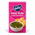 vadilal pani puri concentrate — AI-refined from supplied freezer photo; packaging details may vary
