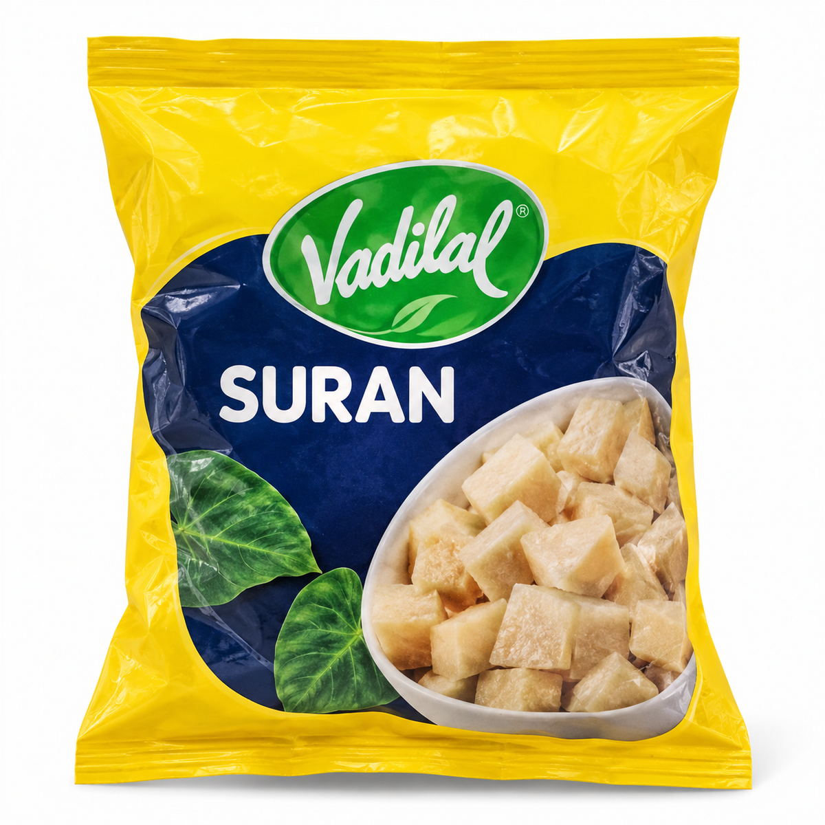 Suran 312g Vadilal Frozen — AI-refined from supplied freezer photo; packaging details may vary