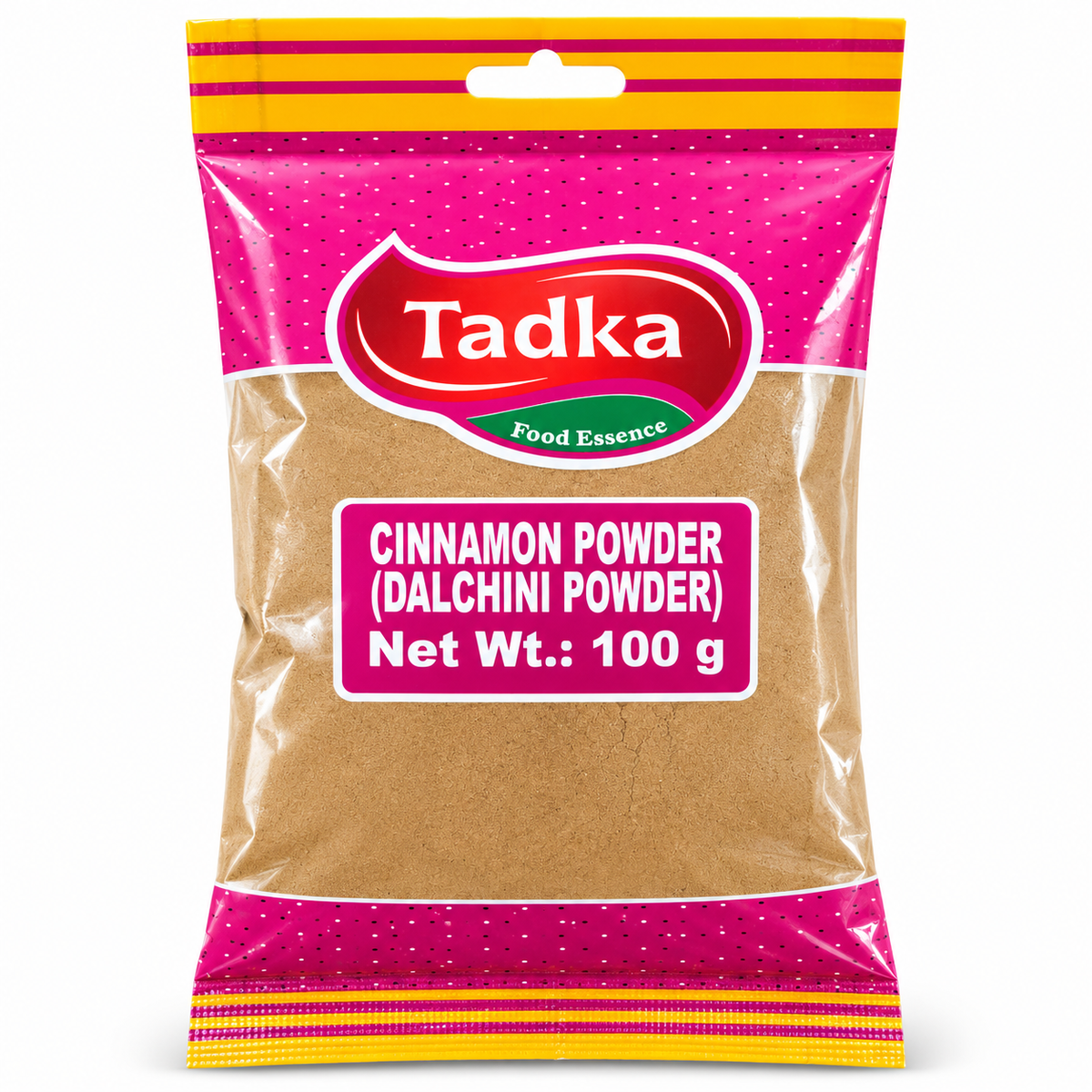 Tadka Cinnamon Powder 100g — AI-refined from supplied shelf photo; packaging details may vary