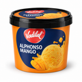 Vadilal, Alphonso Mango Ice Cream 2L — AI-refined from supplied freezer photo; packaging details may vary