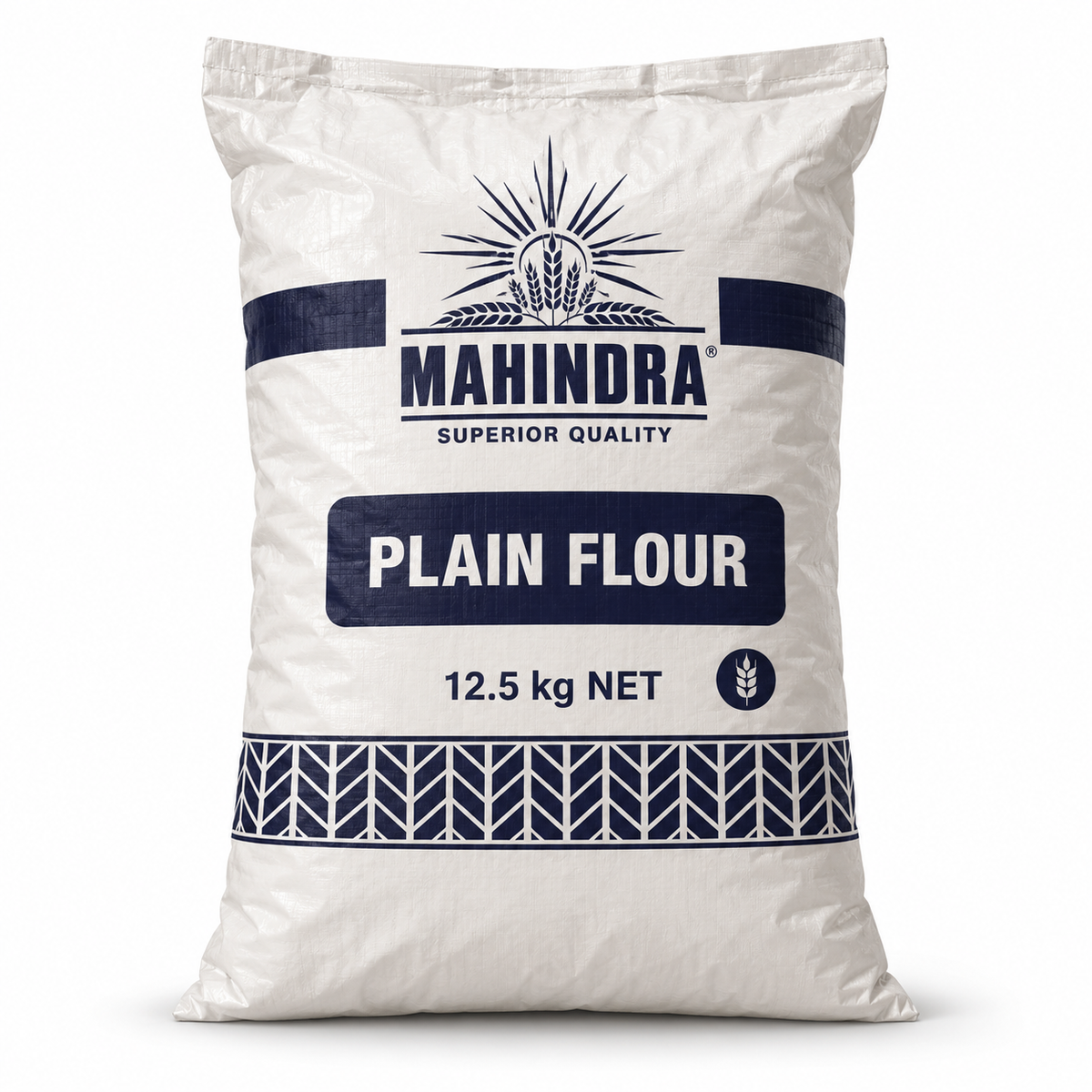 Plain Flour 12.5 Kg — AI-refined from supplied shelf photo; packaging details may vary