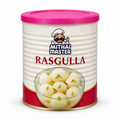 Mithai Master Rasgulla — AI-refined from supplied shelf photo; packaging details may vary