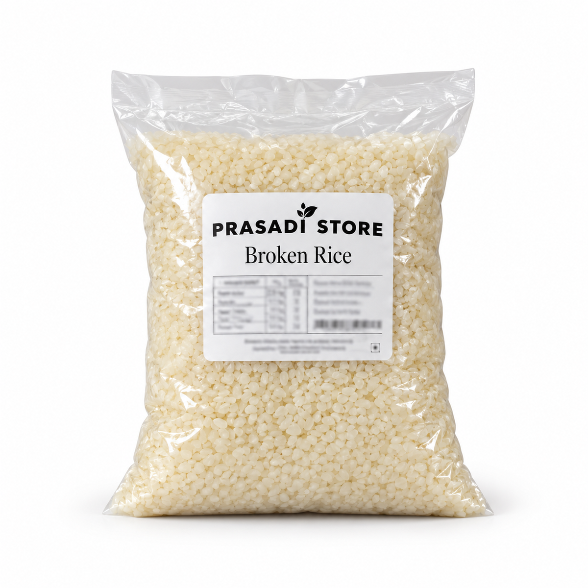 Prasadi Broken Rice 2kg product packaging
