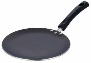VINOD Non-Stick INDUCTION CONCAVE TAWA 25CM