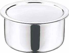 VINOD Stainless Steel TRIPLY 6PC TOPE SET