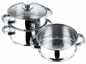 VINOD 3 TIER STEAMER
