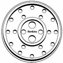 HAWKINS STANDARD GRID (S/STEEL)