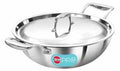 HAWKINS PRO S/STEEL TRIPLY DEEP W/S/ STEEL LID