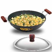 HAWKINS FUTURA DEEP FRY PAN W S/ STEEL LID