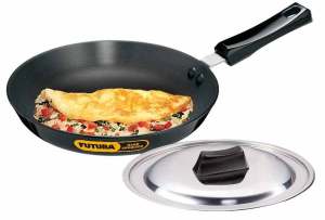 FUTURA FRYING PAN W S/STEEL LID 25CM