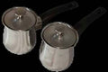 TURKISH COFFEE WARMER W/LID 2 PCS