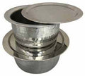 ALUMINIUM SMALL TOPES 9 PC SET S/ STEEL/L