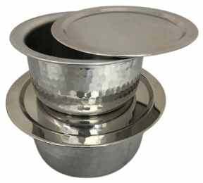 ALUMINIUM SMALL TOPES 9 PC SET S/ STEEL/L