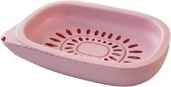 PLASTIC SOAP DISH PINK