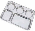 RECT. 5 COMPARTMENT TRAY
