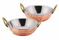 BALTI DISH DOUBLE WALL COPPER BASE