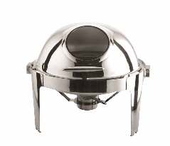 ROUND ROLL - TOP CHAFING DISH 6L
